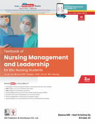 Textbook of Nursing Management and Leadership for BSc Nursing Students 2nd Edition 2025 By Beena MR