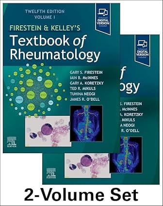 Firestein & Kelleys Textbook of Rheumatology VOL-2, 12th Edition 2024 By Firestein