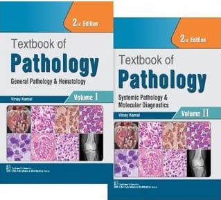 Textbook of Pathology Set of 2 Volumes 2nd Edition 2025 By Vinay Kamal