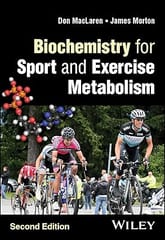 Biochemistry For Sport And Exercise Metabolism 2nd Edition 2024 By Maclaren D