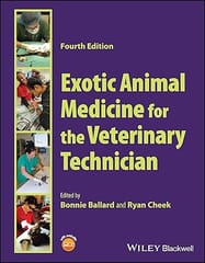 Exotic Animal Medicine For The Veterinary Technician 4th Edition 2024 By Ballard B