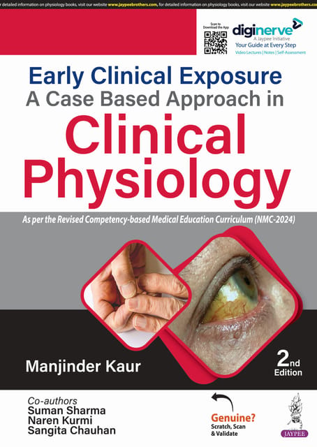 Early Clinical Exposure A Case Based Approach In Clinical Physiology 2nd Edition 2025 By Manjinder Kaur