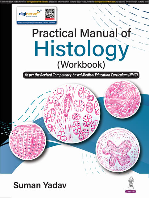 Practical Manual Of Histology (Workbook) 2025 By Suman Yadav