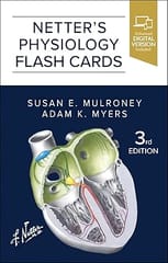 Netter's Physiology Flash Cards 2nd Edition 2022 By Mulroney