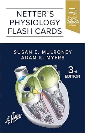 Netter's Physiology Flash Cards 2nd Edition 2022 By Mulroney