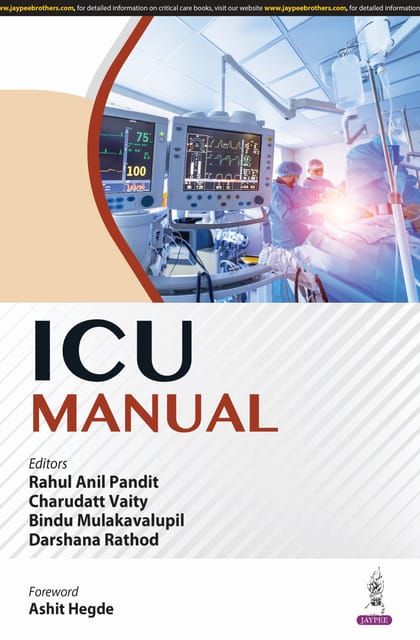 ICU Manual 1st Edition 2025 By Rahul Anil Pandit