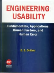 Engineering Usability Fundamentals Applications Human Factors And Human Error  2004 By Dhillon B S