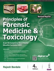 Principles Of Forensic Medicine & Toxicology 4th Revised Reprint 2025 By Rajesh Bardale