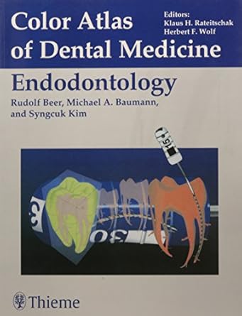 Color Atlas Of Dental Medicine Endodontology 2007 By Rateitschak K H