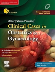 Undergraduate Manual of Clinical Cases in Obstetrics & Gynaecology 3rd Editiion  2024 By Hephzibah