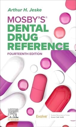 Mosby's Dental Drug Reference 14th Editiion  2025 By Jeske