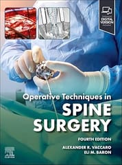 Operative Techniques: Spine Surgery 4th Editiion  2024 By Vaccaro