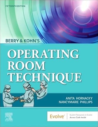 Berry & Kohn's Operating Room Technique 15th Editiion  2024 By Hornacky