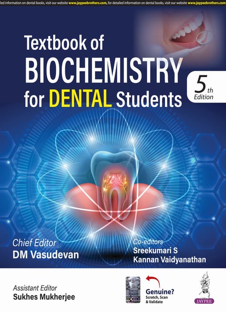 Textbook Of Biochemistry For Dental Students 5th Edition 2025 By Dm Vasudevan