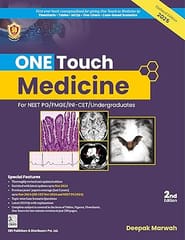 One Touch Medicine for NEET PG/FMGE/INI-CET Undergraduates 2nd Edition 2025 By Deepak Marwah