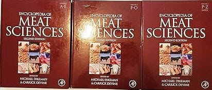 Encyclopedia Of Meat Sciences 2nd Edition 3 Vol Set 2014 By Devine