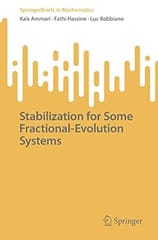 Stabilization For Some Fractional Evolution Systems 2022 By Ammari K