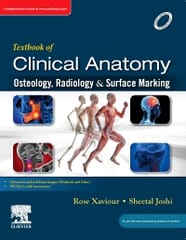 Textbook of Clinical Anatomy, Osteology, Radiology & Surface Marking 1st Edition 2025 By Xaviour