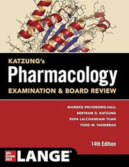 Katzung & Trevors Pharmacology Examination Board Review 14th International Edition 2024 By Bertram G Katzung