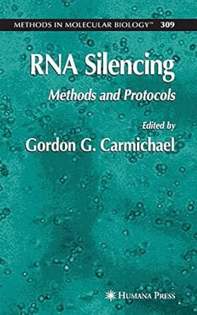 Rna Silencing 2005 By Carmichael G G