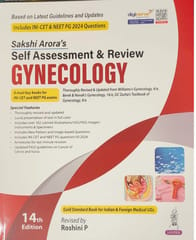 Dr. Sakshi Arora's Self Assessment & Review Gynecology 14th Edition 2024 By Roshini P