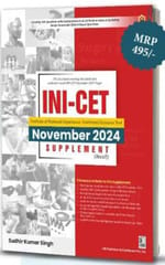 INI-CET November 2024 Supplement 1st Edition 2025 By Sudhir Kumar Singh