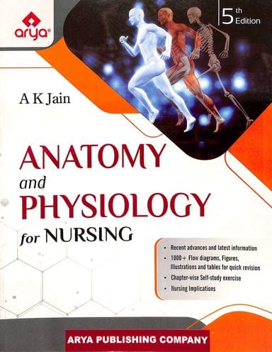 Anatomy & Physiology For Nursing 5th Edition 2024 By A K Jain