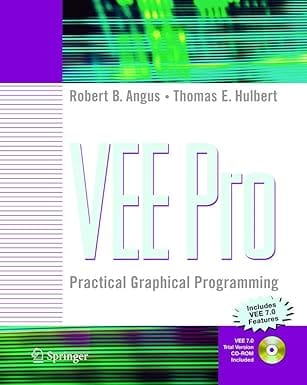 Vee Pro Practical Graphical Programming 2005 2005 By Angus R B