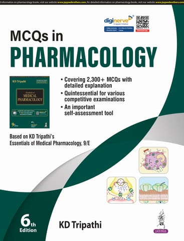 Mcqs In Pharmacology 6th Edition 2025 By Kd Tripathi