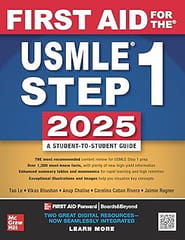 First Aid For The Usmle Step1 2025, 35th Edition 2025 By Le Bhushan