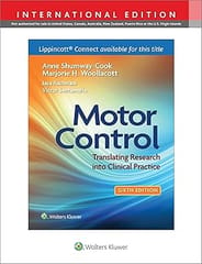 Motor Control Translating Research Into Clinical Practice With Access Code 6th Edition 2024 By Shumway-Cook A