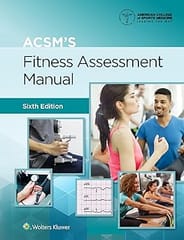 Acsms Fitness Assessment Manual With Access Code 6th Edition 2022 By American College Of Sports Medicine