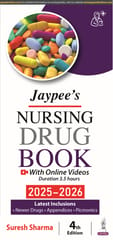 Jaypee'S Nursing Drug Book 2025-2026 4th Edition 2025 By Suresh Sharma