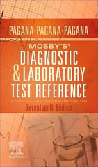 Mosbys Diagnostic And Laboratory Test Reference 17th Edition 2025 By Pagana K D