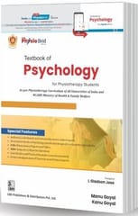 Textbook of Psychology for Physiotherapy Students 2025 By Manu Goyal