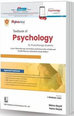 Textbook of Psychology for Physiotherapy Students 2025 By Manu Goyal