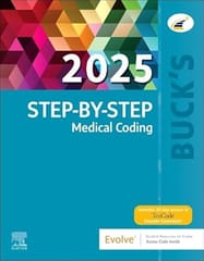 Buck's Step-by-Step Medical Coding, 2025 Edition 1st Edition 2024 By Elsevier Inc