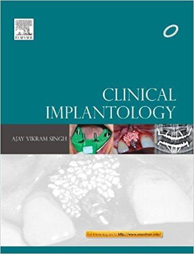 Clinical Implantology 1st Edition 2013 By Ajay Vikram Singh