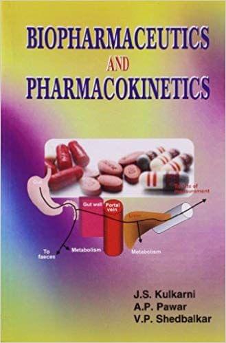 Biopharmaceutics and Pharmacokinetics 2017 By Kulkarni