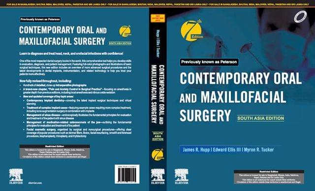 Contemporary Oral and Maxillofacial Surgery, 7th Edition : South Asia Edition 2019 By James R. Hupp